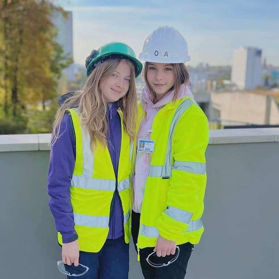 Volunteer construction work